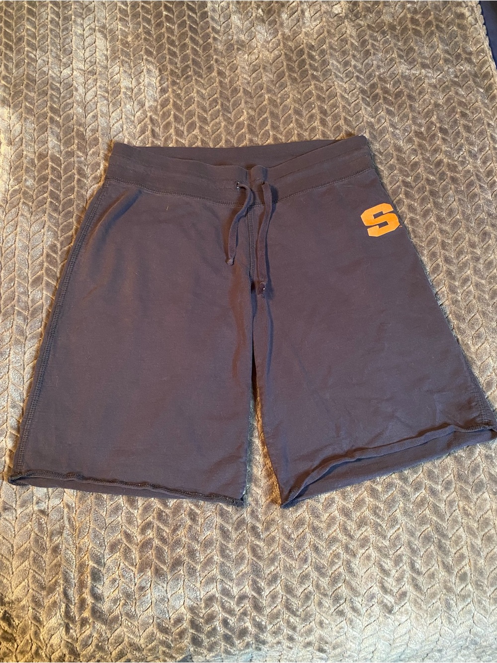 Women’s Navy Drawstring Casual Shorts Syracuse university